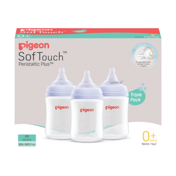SofTouch™ 3 Nursing PP Bottle Triple Pack (160ml)