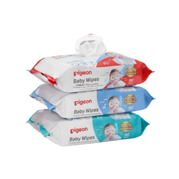 Baby Wipes, 100% Water (3 pack) - Image 2