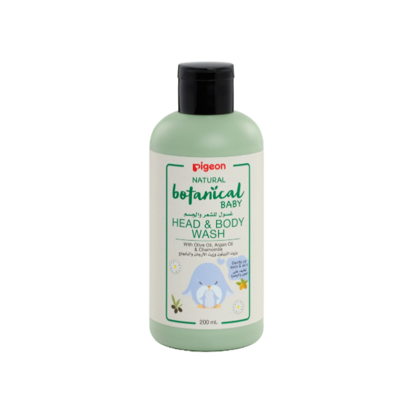 Natural Botanical Head and Body Wash (200ml)
