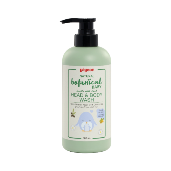 Natural Botanical Head and Body Wash (500ml)