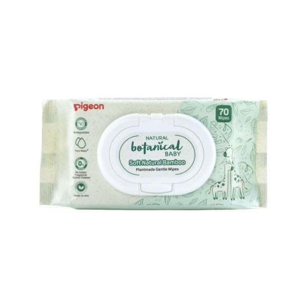 Natural Botanical Plant Made Gentle Wipes