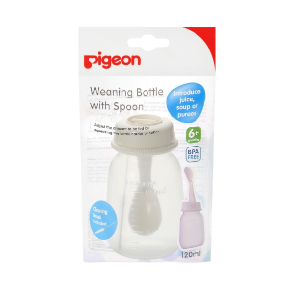Weaning Bottle with Spoon (120ml)