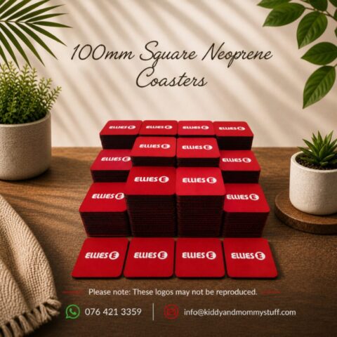 #kiddyandmommystuff, #coasters, #neoprenecoasters, #personalizedgift, #corporategifts, #promotionalitems