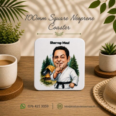 #kiddyandmommystuff, #coasters, #neoprenecoasters, #personalizedgift, #caricature