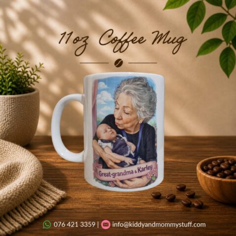 #kiddyandmommystuff, #coffeemug, #coffee, #personalizedgift, #caricature