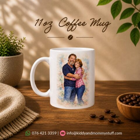 #kiddyandmommystuff, #coffeemug, #coffee, #personalizedgift, #caricature