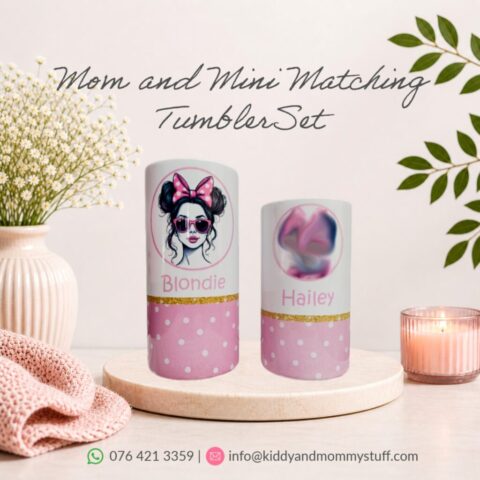 #kiddyandmommystuff, #personalizedgift, #momandmini, #mommyandmini, #mommyandme, #tumbler, #stainlesssteeltumbler, #combo, #bundle